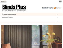 Tablet Screenshot of myblindsplus.com